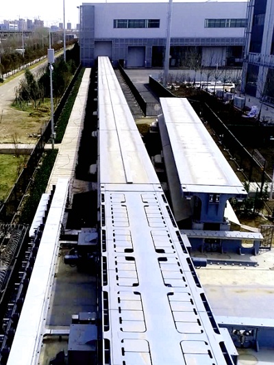 时速600公里高速磁浮交通系统下线，道岔ag尊龙凯时工业造！ 