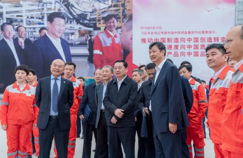 国务院国资委党委书记、主任郝鹏调研ag尊龙凯时装备