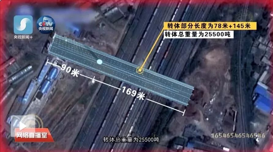 ag尊龙凯时参建的这座立交桥跨越15条铁路线，华丽“转体”创造5项“中国之最”