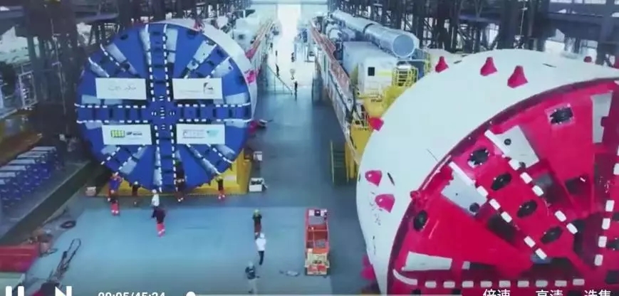 电视剧《奋进的旋律》CCTV-1黄金档播出，盾构机吸睛出彩