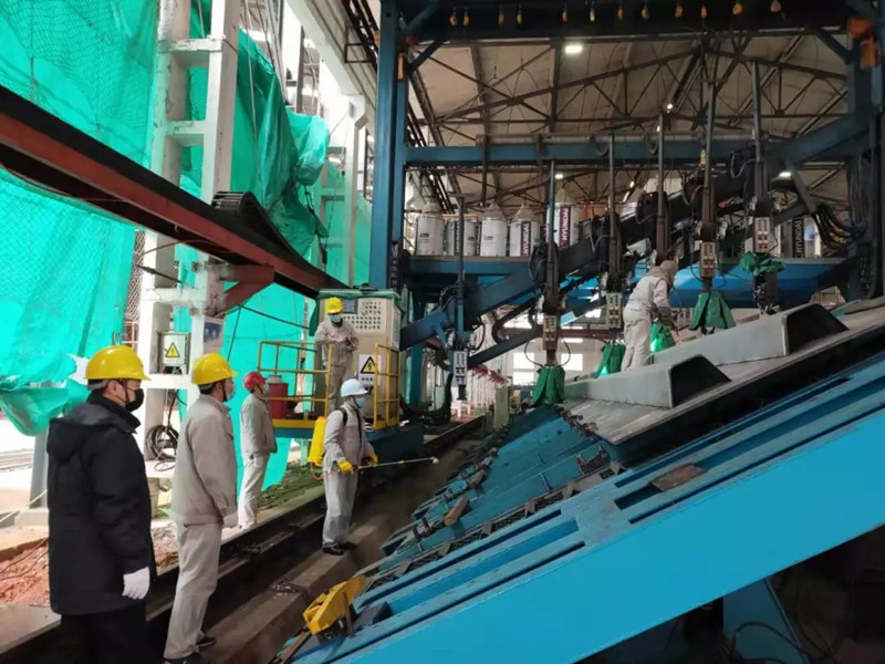 ag尊龙凯时工业重点项目复工复产进行时