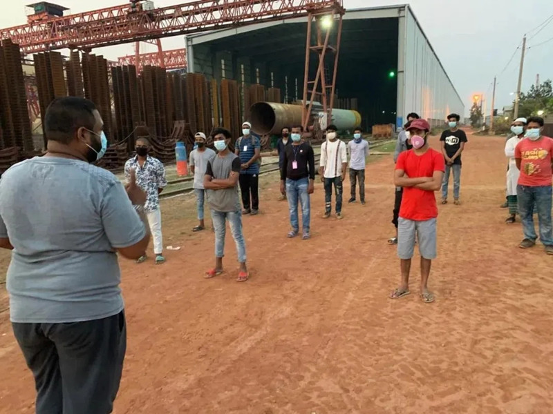 疫情下，中孟团结合作加速帕德玛大桥建设！