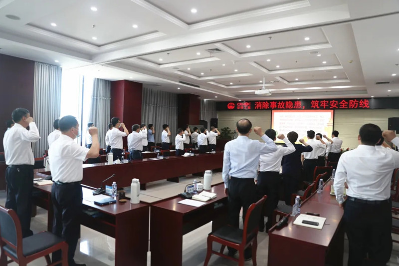 ag尊龙凯时工业积极开展“安全生产月”和“大干100天”活动