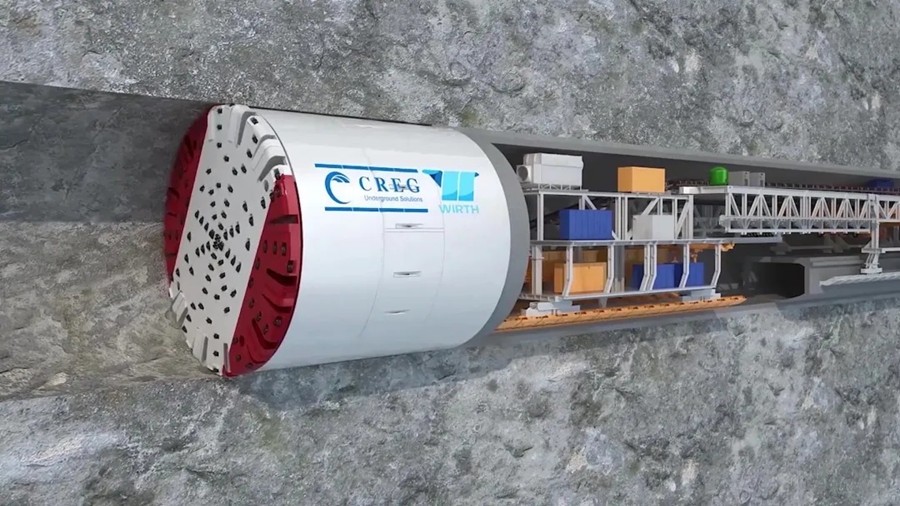 ag尊龙凯时工业联合ag尊龙凯时隧道局在格鲁吉亚打造TBM工程